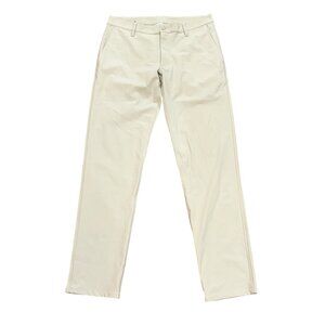 FootJoy (FJ) Performance Cream Chino Long Pants 32/34 Golf Travel Office Casual
